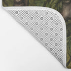 The Green Man Bath Mat Gallery Image 2