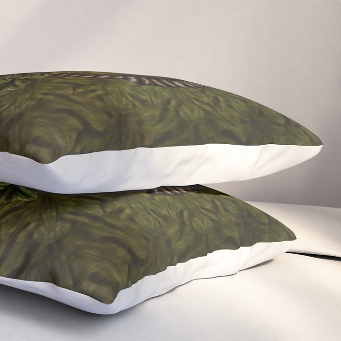 The Green Man Pillow Sham Gallery Image 3
