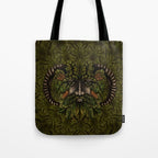 The Green Man Tote Bag Gallery Image 1