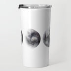 Moon phases watercolor painting Travel Mug Gallery Image 3