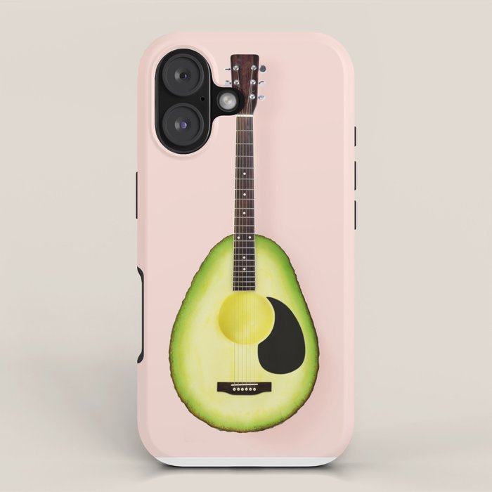 AVOCADO GUITAR iPhone Case Gallery Image 1