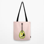 AVOCADO GUITAR Tote Bag Gallery Image 2