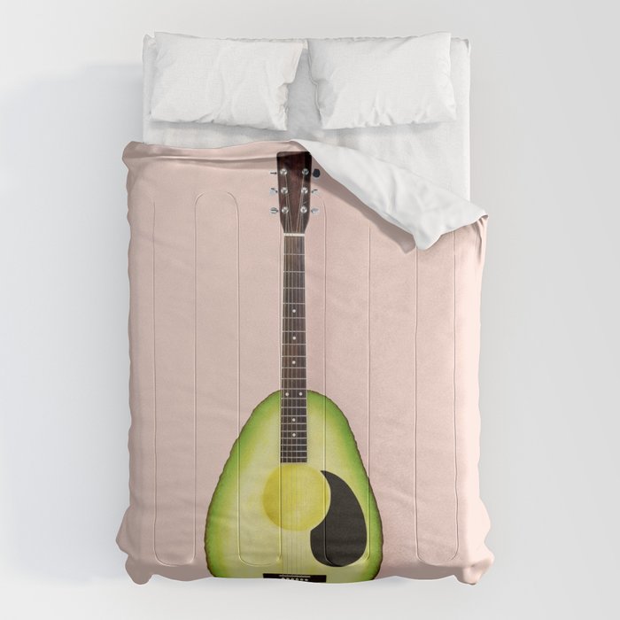 AVOCADO GUITAR Comforter Gallery Image 1