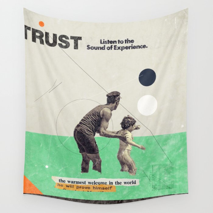 Trust Wall Tapestry Gallery Image 1