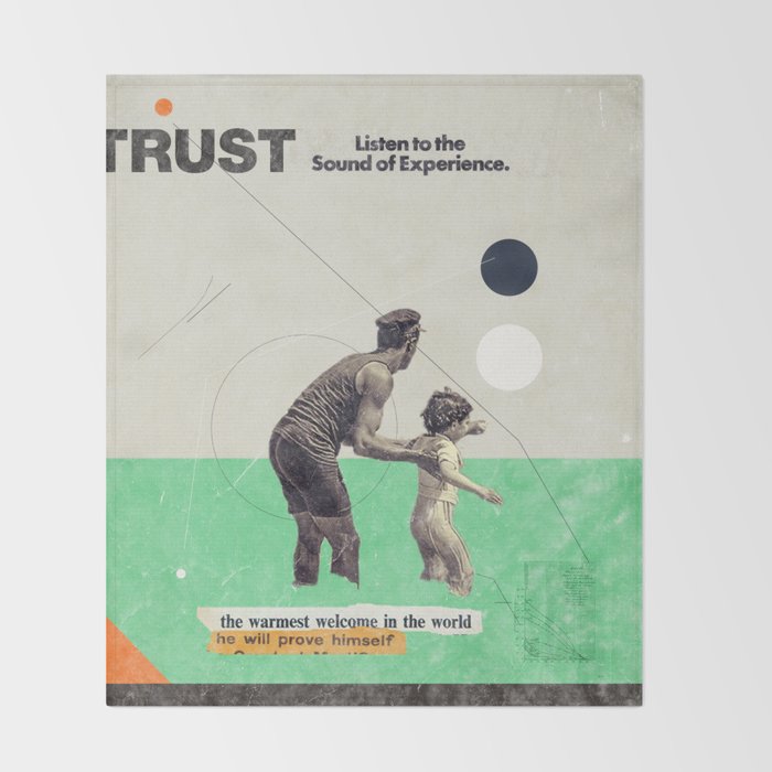 Trust Throw Blanket Gallery Image 2