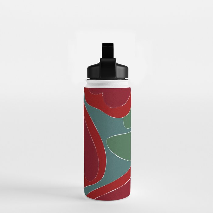 Bold Summer Pattern #2 Water Bottle Gallery Image 2