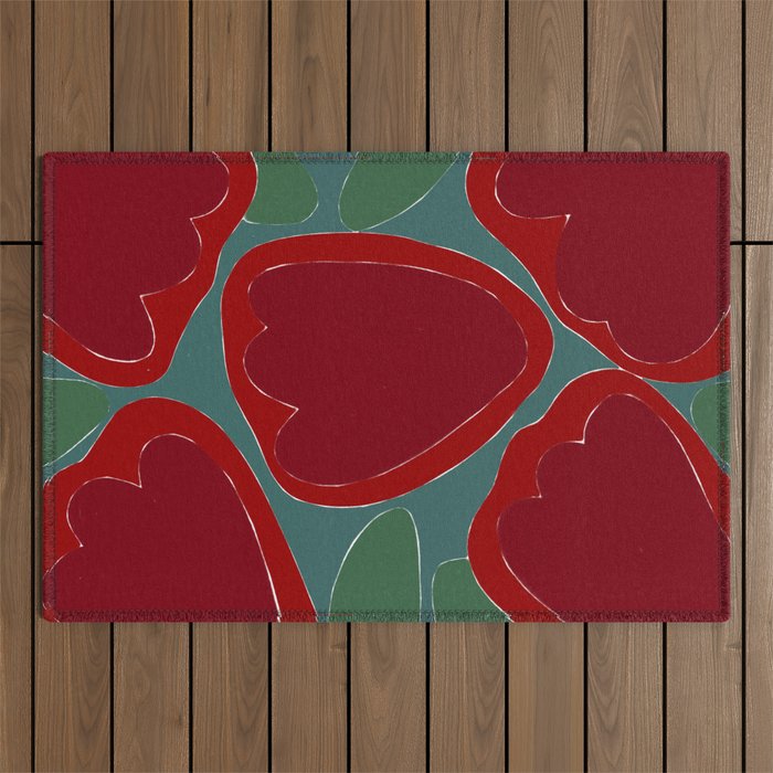 Bold Summer Pattern #2 Outdoor Rug Gallery Image 1