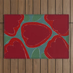 Bold Summer Pattern #2 Outdoor Rug Gallery Image 1