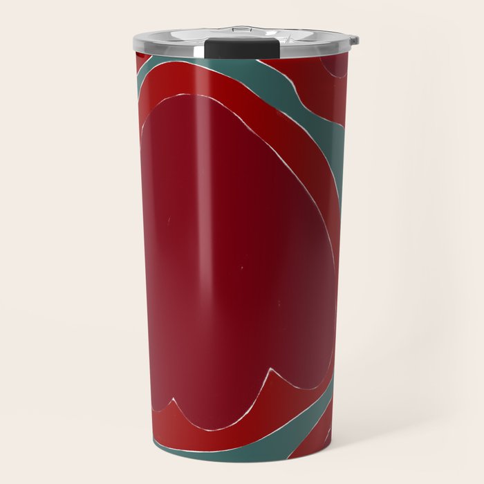 Bold Summer Pattern #2 Travel Mug Gallery Image 1