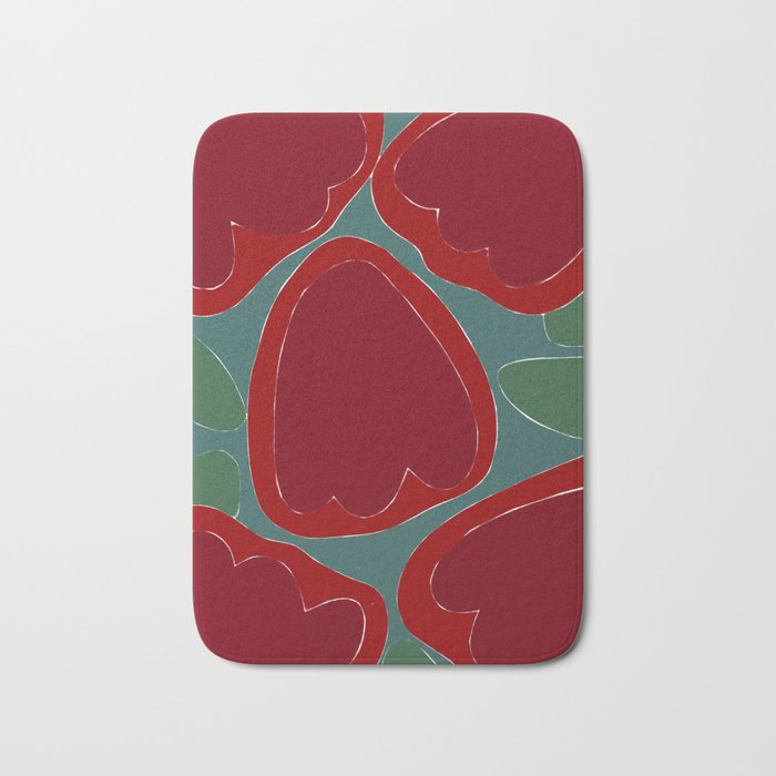 Bold Summer Pattern #2 Bath Mat Gallery Image 1