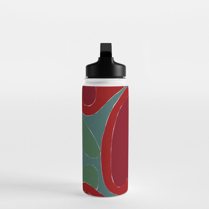 Bold Summer Pattern #2 Water Bottle Gallery Image 3