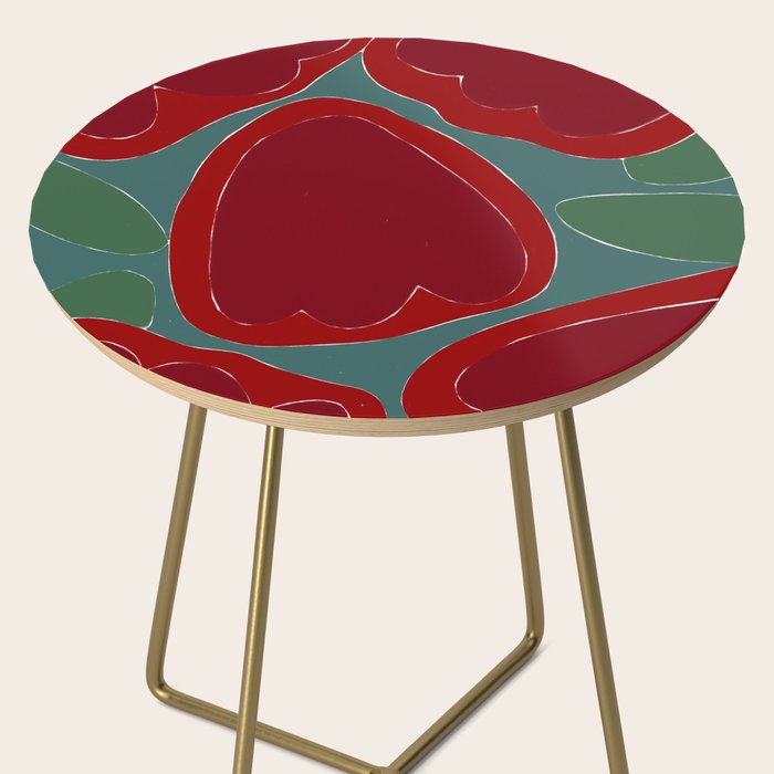 Bold Summer Pattern #2 Side Table Gallery Image 2