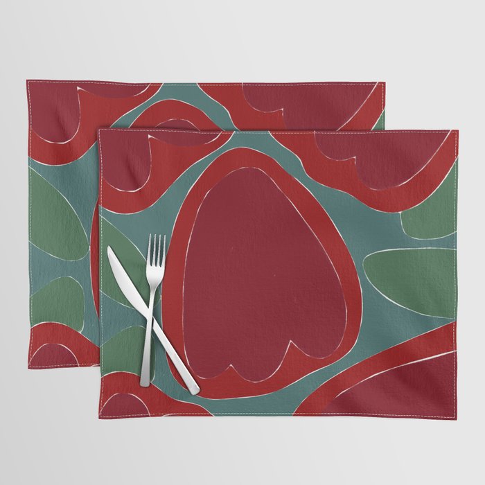 Bold Summer Pattern #2 Placemat Gallery Image 1