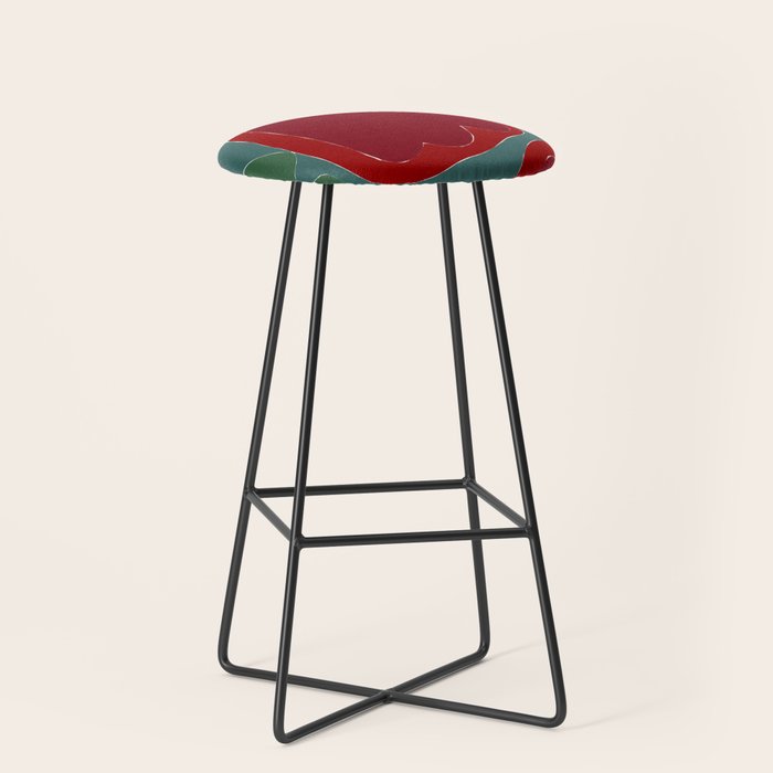 Bold Summer Pattern #2 Stool Gallery Image 1