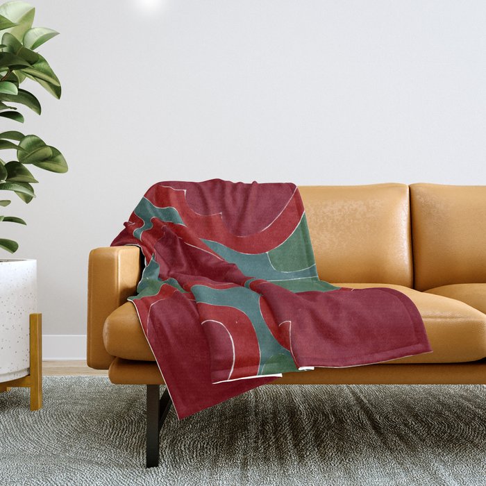 Bold Summer Pattern #2 Throw Blanket Gallery Image 1