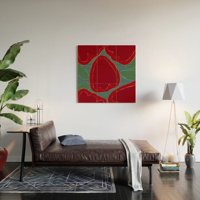 Bold Summer Pattern #2 Wood Wall Art Gallery Image 2