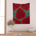 Bold Summer Pattern #2 Wall Tapestry Gallery Image 2