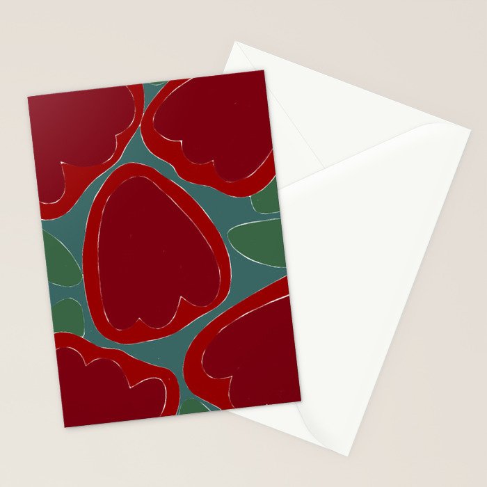 Bold Summer Pattern #2 Stationery Card Gallery Image 2