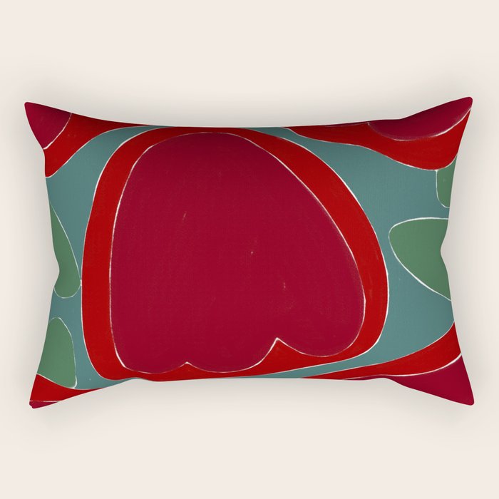 Bold Summer Pattern #2 Rectangular Pillow Gallery Image 2