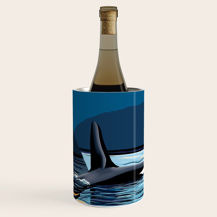 Evening swim Wine Chiller Gallery Image 1