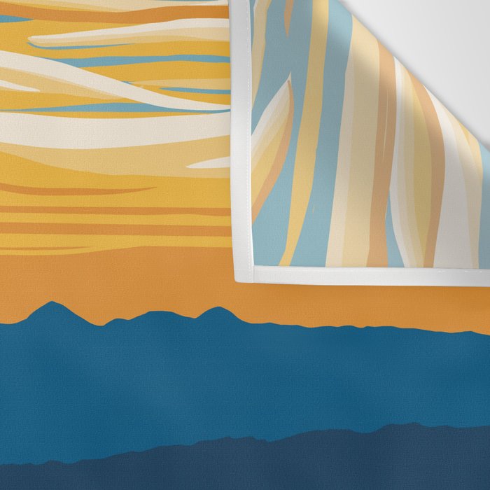 Evening swim Wall Tapestry Gallery Image 3