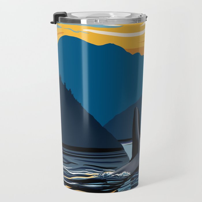 Evening swim Travel Mug Gallery Image 3