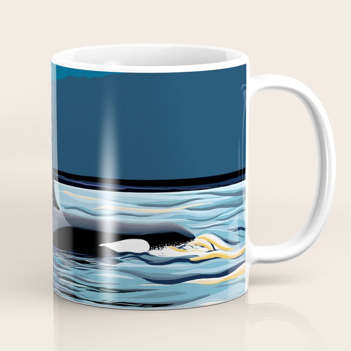 Evening swim Coffee Mug Gallery Image 1