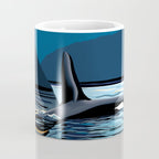 Evening swim Coffee Mug Gallery Image 4