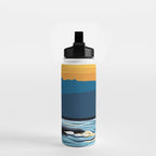 Evening swim Water Bottle Gallery Image 2