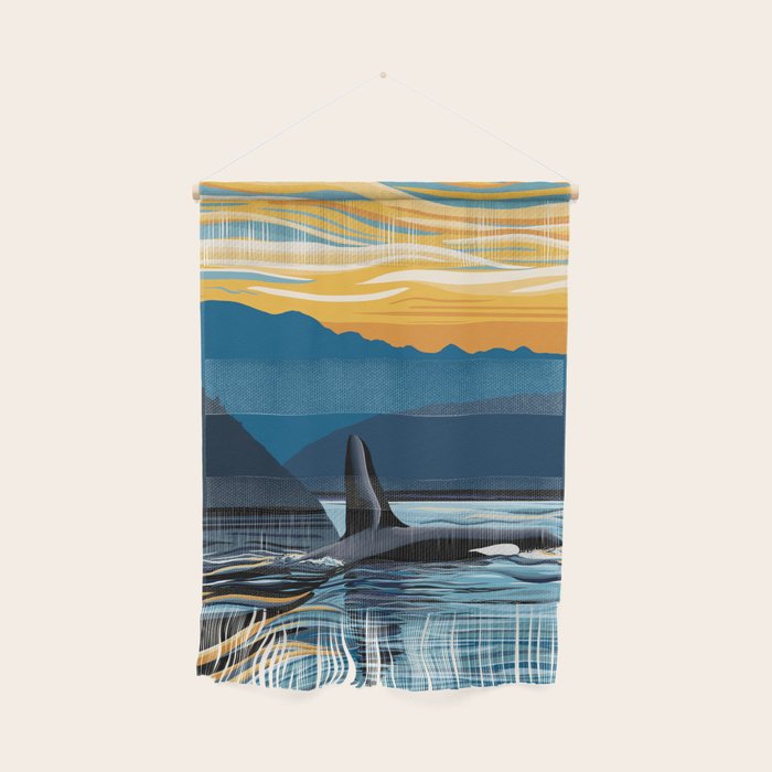 Evening swim Wall Hanging Gallery Image 1