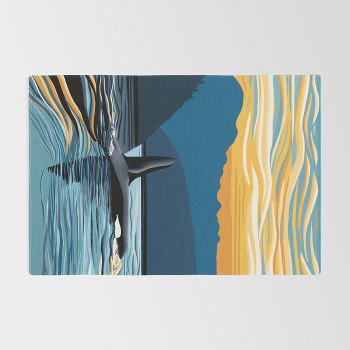 Evening swim Rug Gallery Image 2
