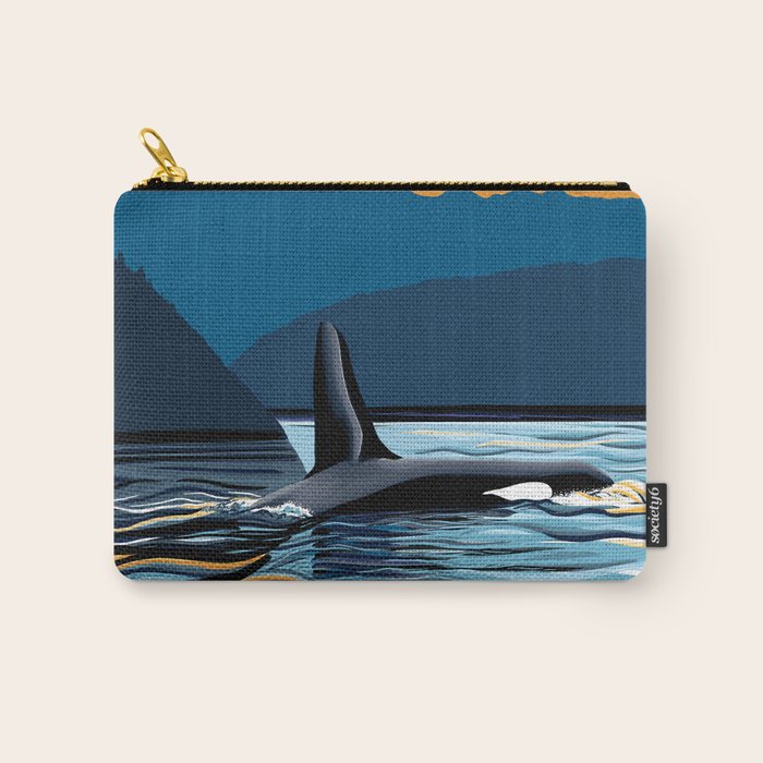 Evening swim Carry All Pouch Gallery Image 1