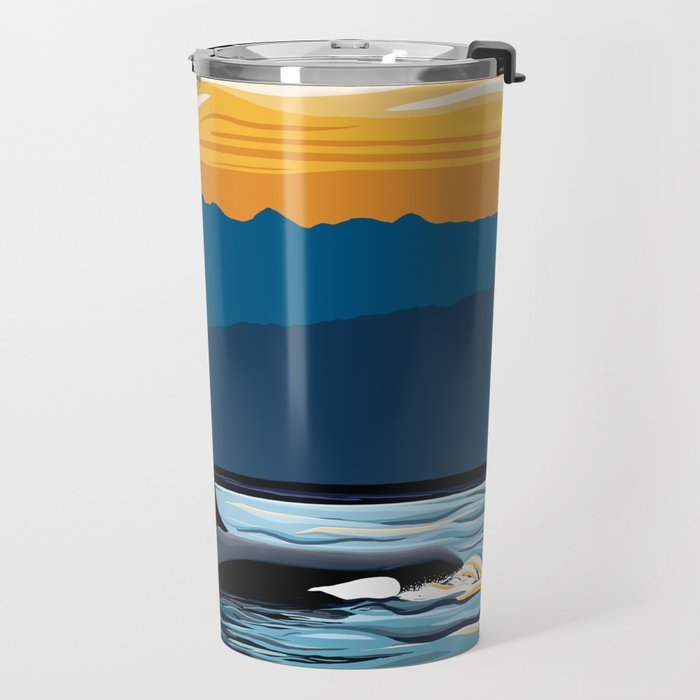 Evening swim Travel Mug Gallery Image 2