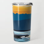 Evening swim Travel Mug Gallery Image 2