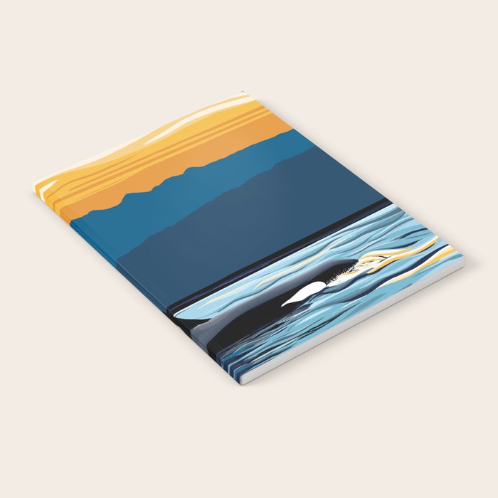 Evening swim Notebook Gallery Image 1