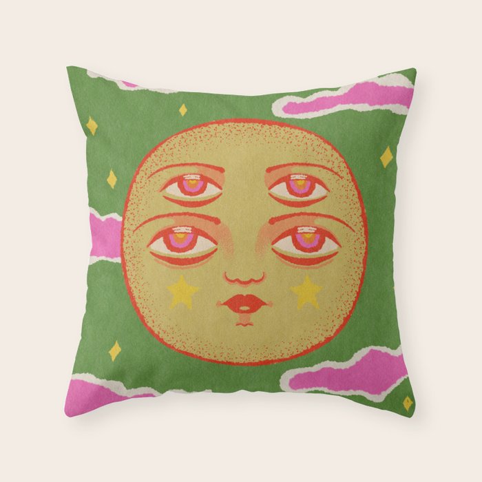 berry moon Throw Pillow Gallery Image 6