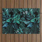 Tropical Garden Outdoor Rug Gallery Image 1
