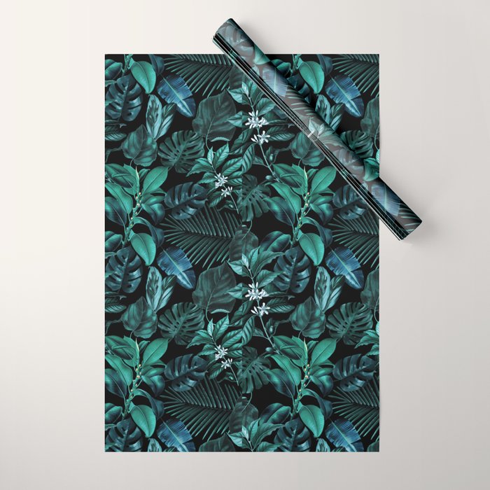 Tropical Garden Wrapping Paper Gallery Image 1