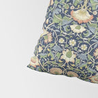 William Morris Vintage Lodden Indigo Blue Mineral Pillow Sham Gallery Image 4