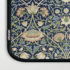 William Morris Vintage Lodden Indigo Blue Mineral Laptop Sleeve Gallery Image 3