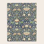 William Morris Vintage Lodden Indigo Blue Mineral Notebook Gallery Image 4