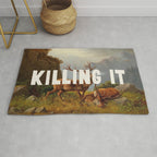 Killing It - Motivational Quote Rug Gallery Image 1