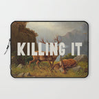 Killing It - Motivational Quote Laptop Sleeve Gallery Image 1