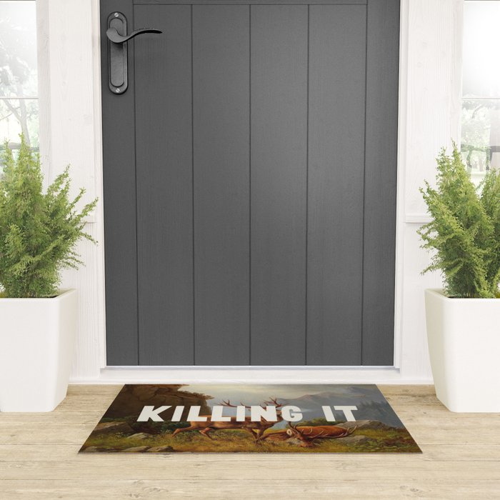 Killing It - Motivational Quote Welcome Mat Gallery Image 3