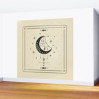 Mystic Moon & Stars: The Beige Edition Wall Mural Gallery Image 2