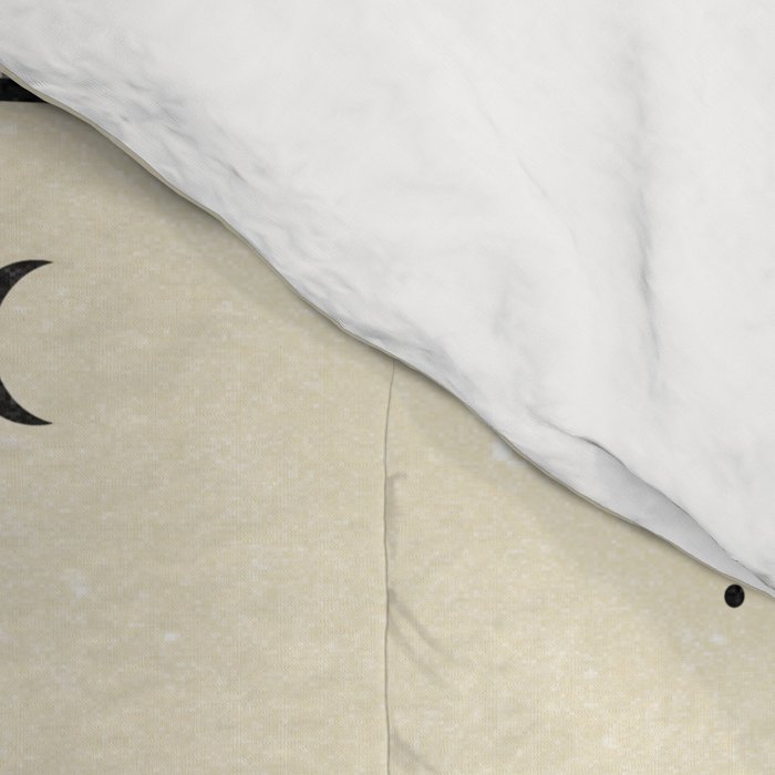 Mystic Moon & Stars: The Beige Edition Comforter Gallery Image 4