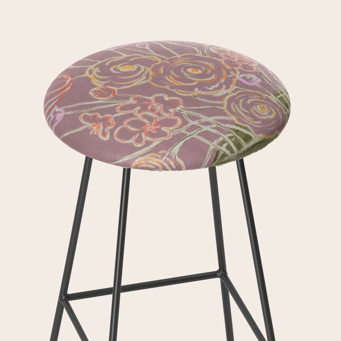 Emi's Flowers Stool Gallery Image 2