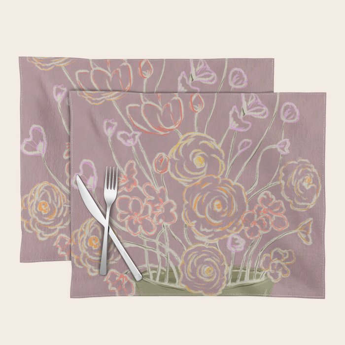 Emi's Flowers Placemat Gallery Image 1