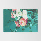 Floral & Confetti #digitalart #floral Rug Gallery Image 2