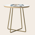 Parisian Glamour in Retro Style Side Table Gallery Image 1